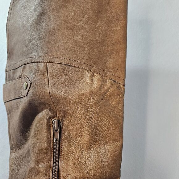 STEVE MADDEN Over The Knee Brown Flat Boots Sz 10 M Riding - Picture 8 of 11